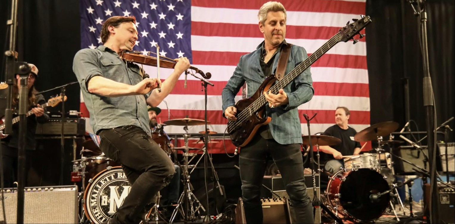Bernie Sanders x Jon Fishman & Mike Gordon (Phish), Mallett Brothers Band, Tessa Gordon, and Spose