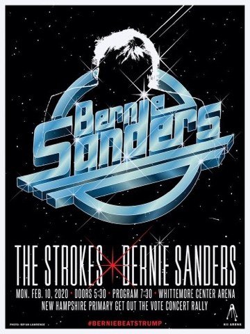 Bernie Sanders x The Strokes, Sunflower Bean